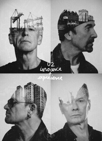 U2 Innocence & Experience Tour Silkscreen Lithograph Poster Print Collection.