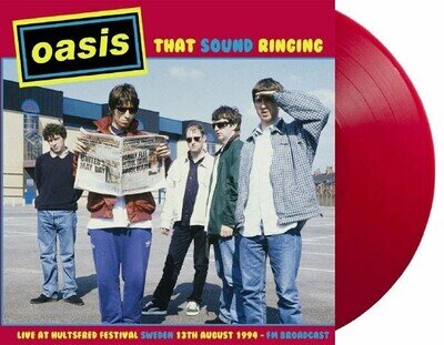 OASIS LP That Sound Ringing: Live at Hultsfred Sweden 1994 RED VINYL 300 Only