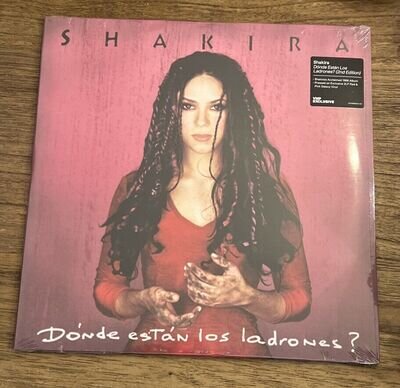 Vinyl Me Please Shakira Donde Estan Los Ladrones? Red & Pink Galaxy Vinyl Rare