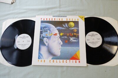 TANGERINE DREAM 2LP THE COLLECTION CASTLE COMMUNICATIONS 1987 SYNTH PROG *READ*