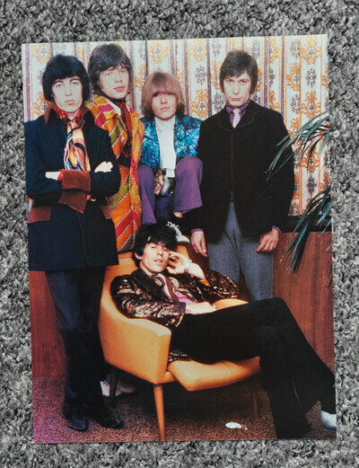 The Rolling Stones - Classic Magazine Picture / Mini-Poster - Brian Jones - RARE