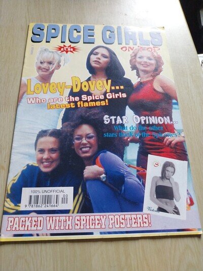 Spice Girls On Top Issue 7 poster Magazine