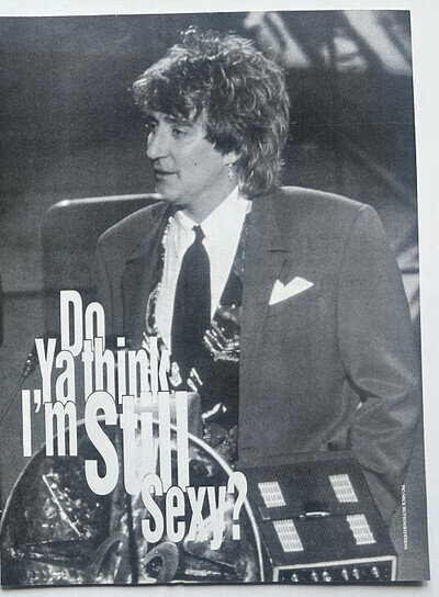 ROD STEWART - 1993 Full page UK magazine poster