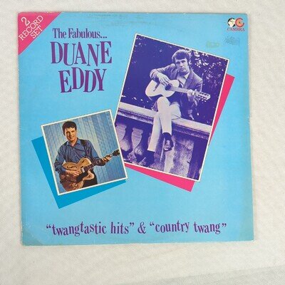 The Fabulous Duane Eddy Vinyl Record Double LP Country Twang Cambra Sound