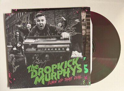 Dropkick Murphys - Turn Up That Dial 12” Coloured Vinyl & Signed Card