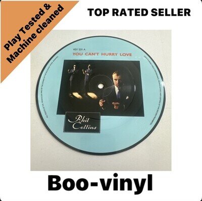 Phil Collins - You Can’t Hurry Love ( Picture Disc) 7" single record NM