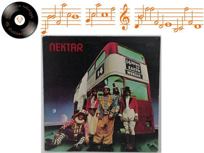 Nektar 14 Down To Earth Vinyl LP Textured Cover A3U B3U Pressing - EX