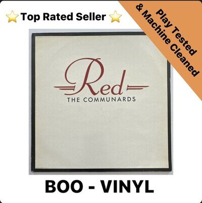 The Communards Red ~ London records LONLP 39 Lp Vinyl Record Vg+ / Vg+ Condition