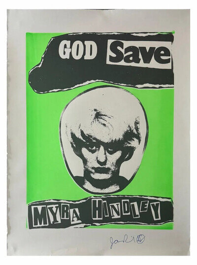 The Sex Pistols God Save Myra Hindley poster