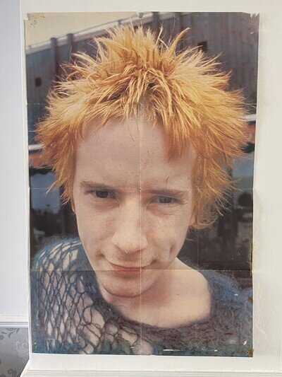Johnny Rotten Poster.