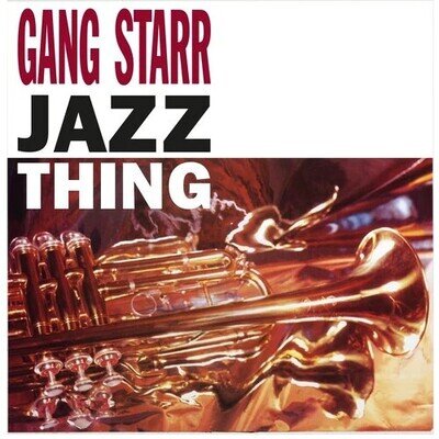 GANG STARR " JAZZ THING " SEALED UK 7 NEW ** HIP HOP CLASSIC **