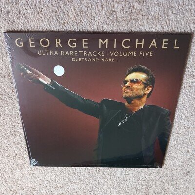 GEORGE MICHAEL • ULTRA RARE TRACKS • VOLUME FIVE • WHITE VINYL ALBUM LP • SEALED