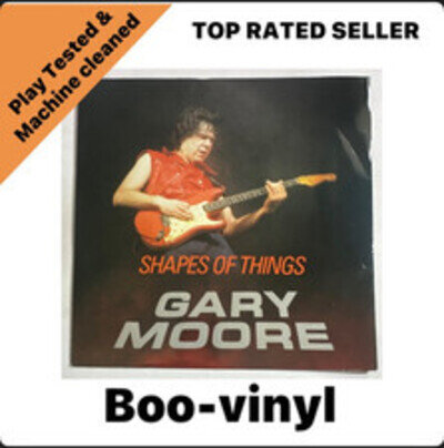 Gary Moore - Shapes Of Things - 12” Vinyl Record Hard Rock EX / EX Condition