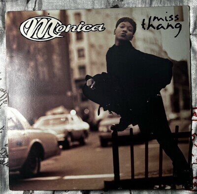 Monica / Miss Thang 1995 US Original 1LP Promo Vinyl Rowdy Record Dallas Austin
