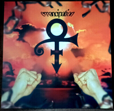 PRINCE "Emancipation" 1996 NPG Records 12x12 Double Sided Promo Poster / flat NM