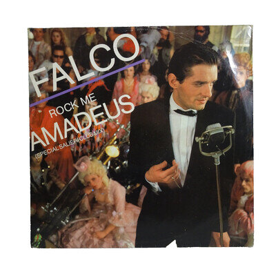 Falco – Rock Me Amadeus (Special Salieri Club Mix) 12” Vinyl Synth-Pop EX/VG+