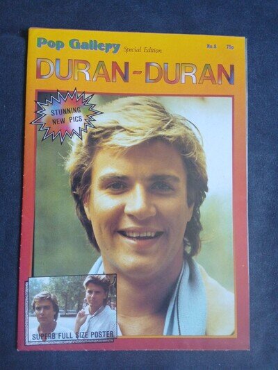 Duran Duran Poster Pop Gallery No. 8 Original Vintage
