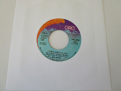 Moe Bandy It was always so easy 7" Vinyl Record US