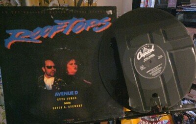 Rooftops Avenue D (Etta James) 12" Single Vinyl Record 12CL533 Pop Film 80’s