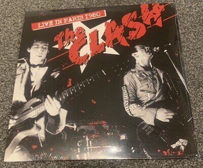 THE CLASH - LIVE IN PARIS 1980 Lp NEW / SEALED - SEX PISTOLS, DAMNED, BUZZCOCKS