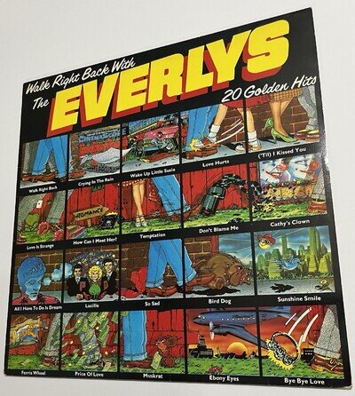 The Everly Brothers / Walk Right Back With The Everly Brothers /20 Golden Hits.