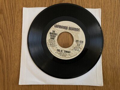 Marshall Tucker Band, This Ol' Cowboy/Try One More Time. CPS 0228