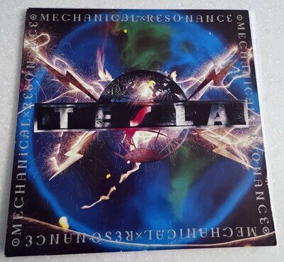 TESLA-MECHANICAL RESONANCE-LP -VINYL-RECORD 1986 USA Press-GEFFEN-GHS 24120