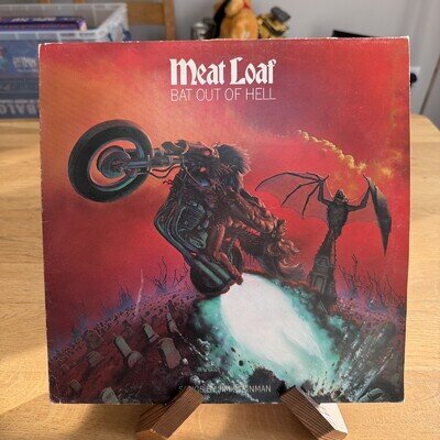 Meat Loaf Bat Out of Hell LP 1977, Epic, Original Vinyl, 12"