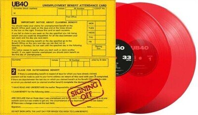 UB40 LP x 2 Signing Off RED VINYL Limited Edition IN STOCK NEW 2023 Sealed