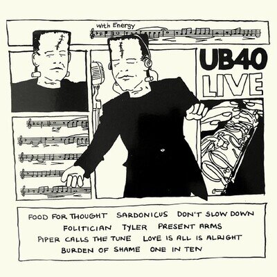 UB40 - Live (LP, Album, Yel) (Very Good Plus (VG+))