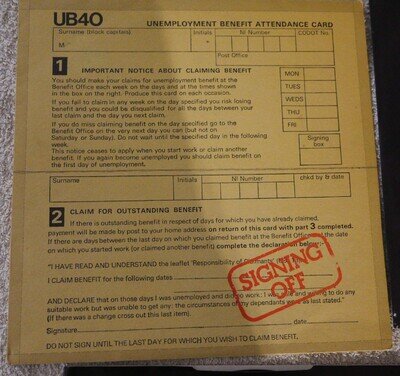 Singing Off by UB40 Viny, 2 Discs Graduate Records 1980 VG+