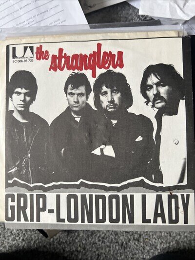 THE STRANGLERS -(Get A) Grip (On Yourself)- Rare Dutch 7” with Longer Version