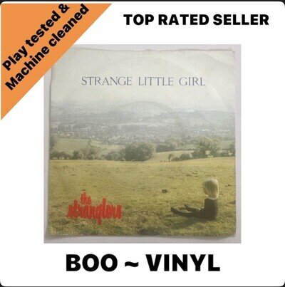 The Stranglers Strange Little Girl 7'' Vinyl Record 1982 BP 412 EX/VG+ Condition