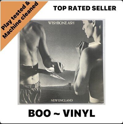 Wishbone Ash - New England 12” Lp Vinyl Record EX / EX Condition