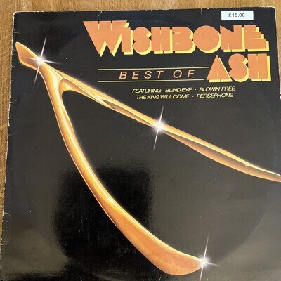 Wishbone Ash Best Of 1982 vinyl LP in very good condition, PLAY TESTED