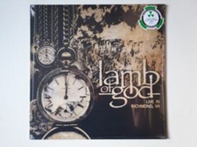 LAMB OF GOD Live in Richmond VA PINK/BLACK vinyl LP 2021 EU limited NEW SEALED