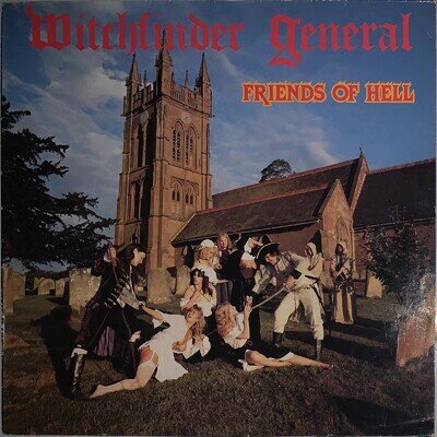 Witchfinder General - Friends Of Hell 1983 UK Original Record VG+/VG+ Condition