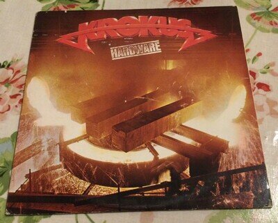 KROKUS - ‘HARDWARE’ 1981 Vinyl UK. Ariola ARL 5064