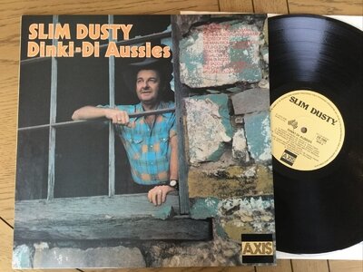 Slim Dusty: Dinki-Di Aussies: AX 1095 Rare 12” Vinyl; LP Free UK Post EX/EX