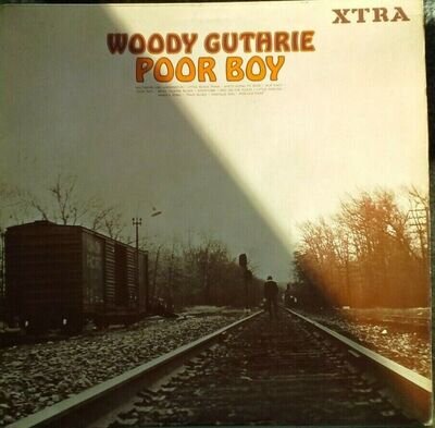 Woody Guthrie/Poor Boy UK 1968 XTRA1065 folk excellent LP vinyl