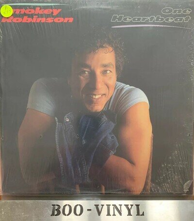 Smokey Robinson One Heartbeat USA vinyl LP album record 6226ML MOTOWN 1987 Ex+