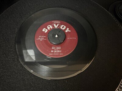 Big Maybelle Rock House / Jim US 1957 Jump Blues Savoy 7” Vinyl VG+