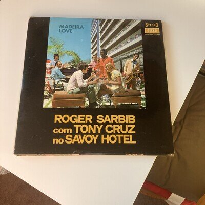 Roger Sarbib Con Tony Cruz No Savoy Hotel Vinyl LP