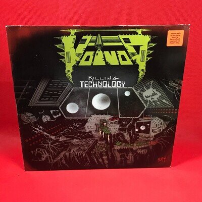 VOIVOD Killing Technology 1987 German vinyl LP + INNER Thrash metal original