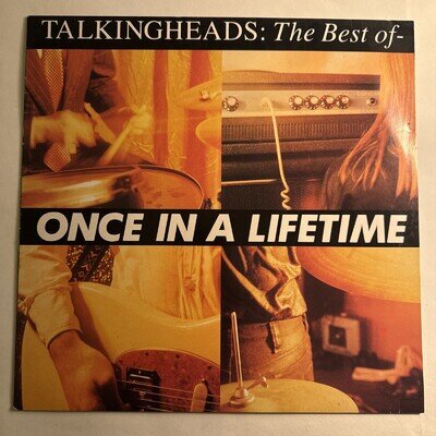 The Best Of Talking Heads Once In A Lifetime Vinyl LP Record 1992 EX CONDITION