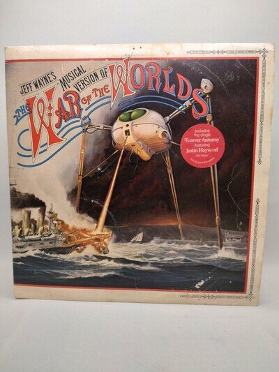 Jeff Waynes - Musical Version Of The War of The Worlds Double Vinyl LP+ Booklet