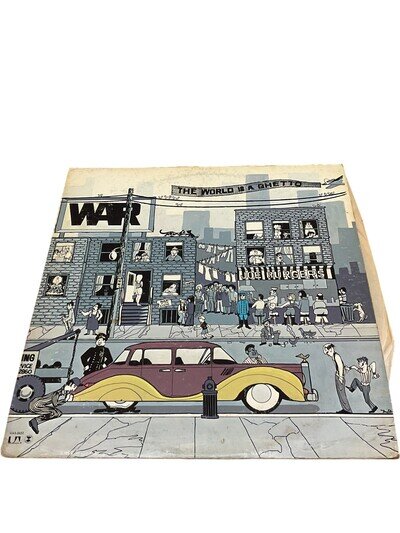 War The World Is A Ghetto Vinyl Record LP