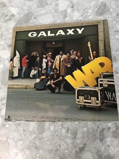 War - Galaxy - Vinyl Album + insert picture sleeve All VGC