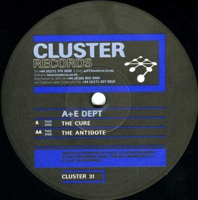 AE Dept - Cure / The Antidote - Used Vinyl Record 12 - V7848z