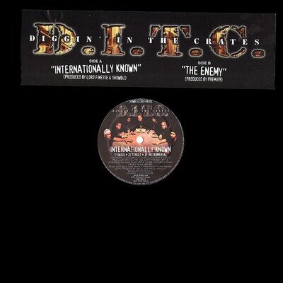 D.I.T.C. - Internationally Known / The Enemy - Used Vin - Promo - Jerome Hill2